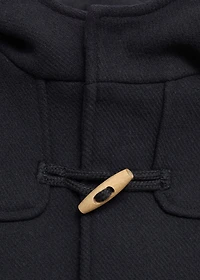Wool duffle coat
