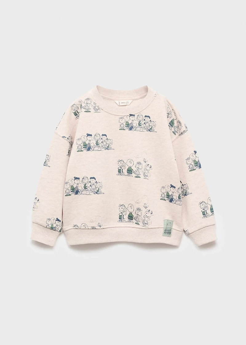 Snoopy cotton sweatshirt