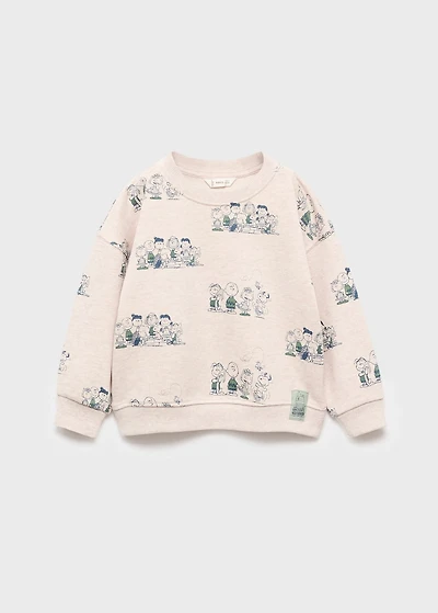 Snoopy cotton sweatshirt