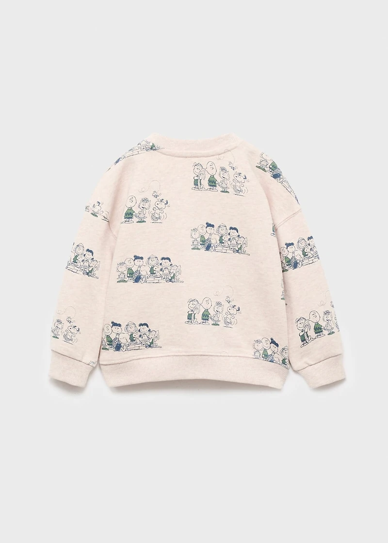Snoopy cotton sweatshirt