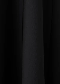 Halter-neck pleated dress