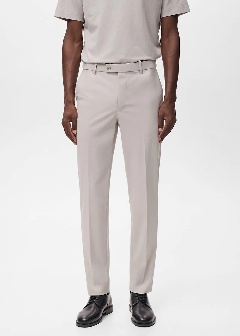 Zurich slim-fit Thermolite® suit pants