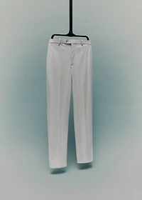 Zurich slim-fit Thermolite® suit pants