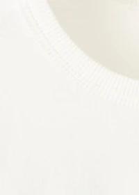 Embossed printed t-shirt