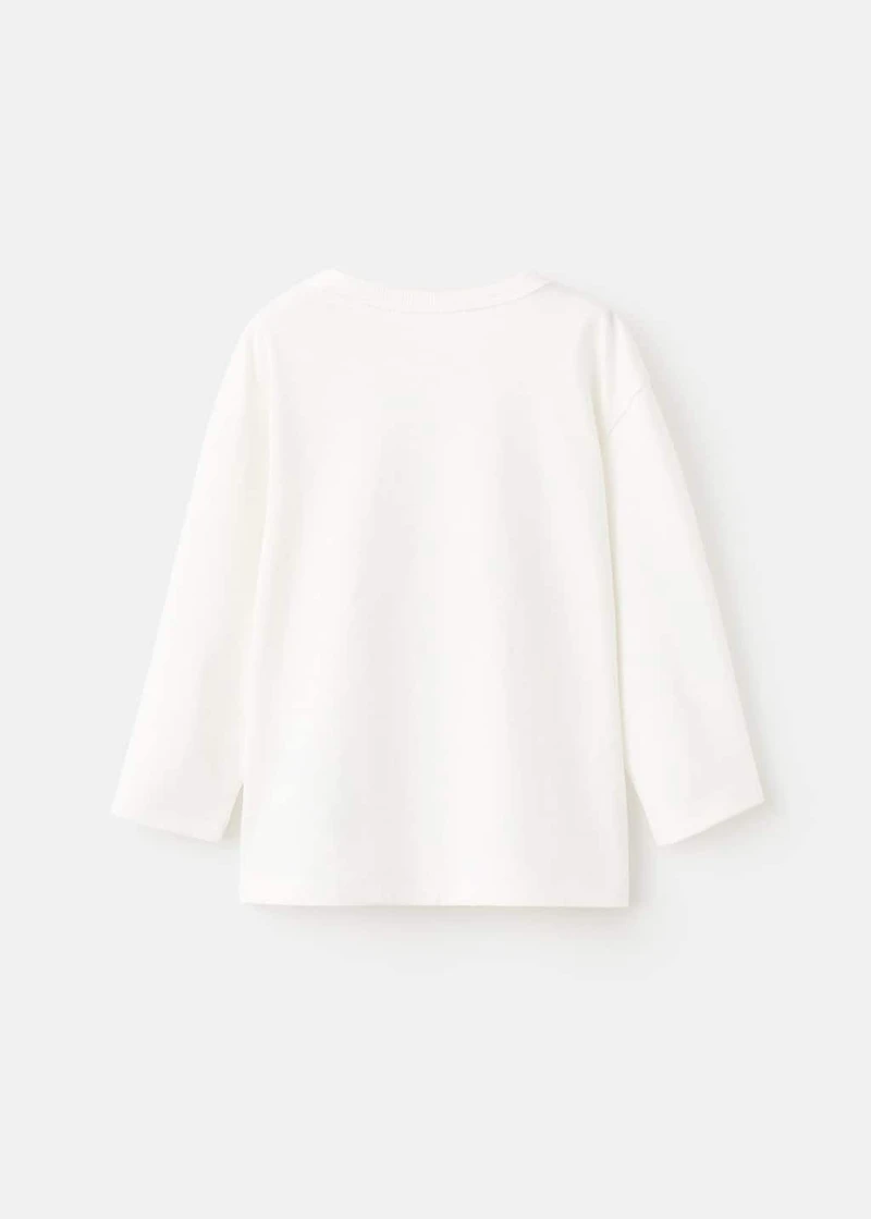 Embossed printed t-shirt