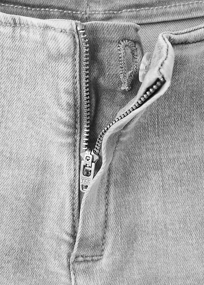 Wide leg jeans with studs