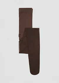 Thin veiled tights