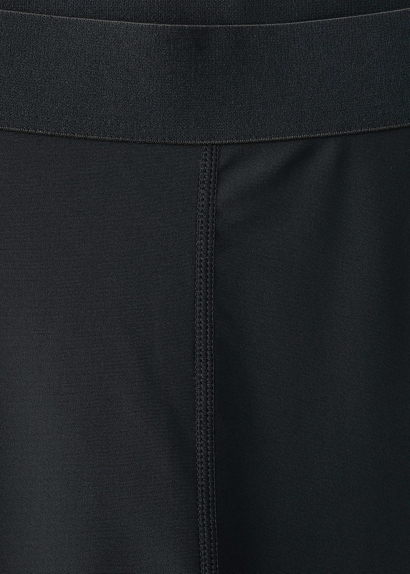 Leggings with zipper