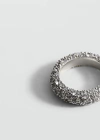 Mixed crystal ring