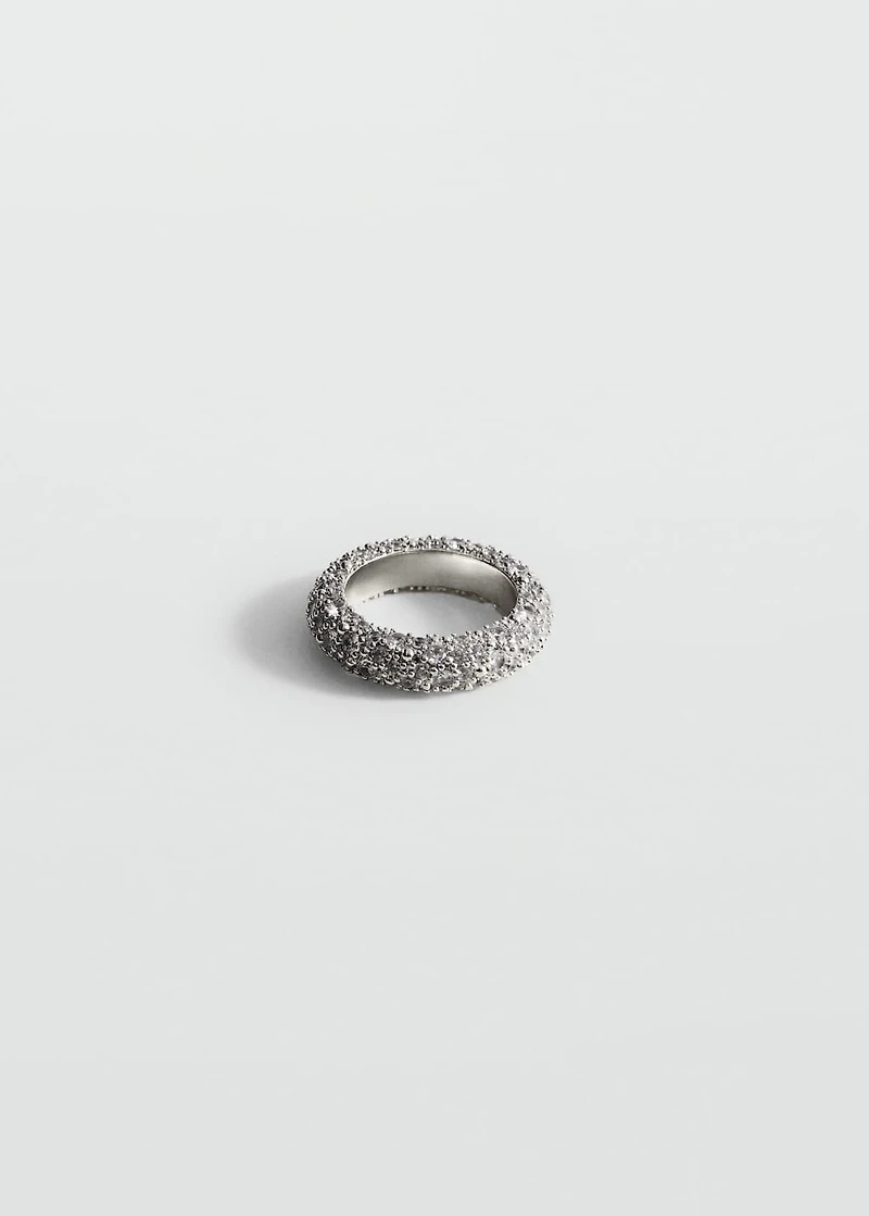 Mixed crystal ring