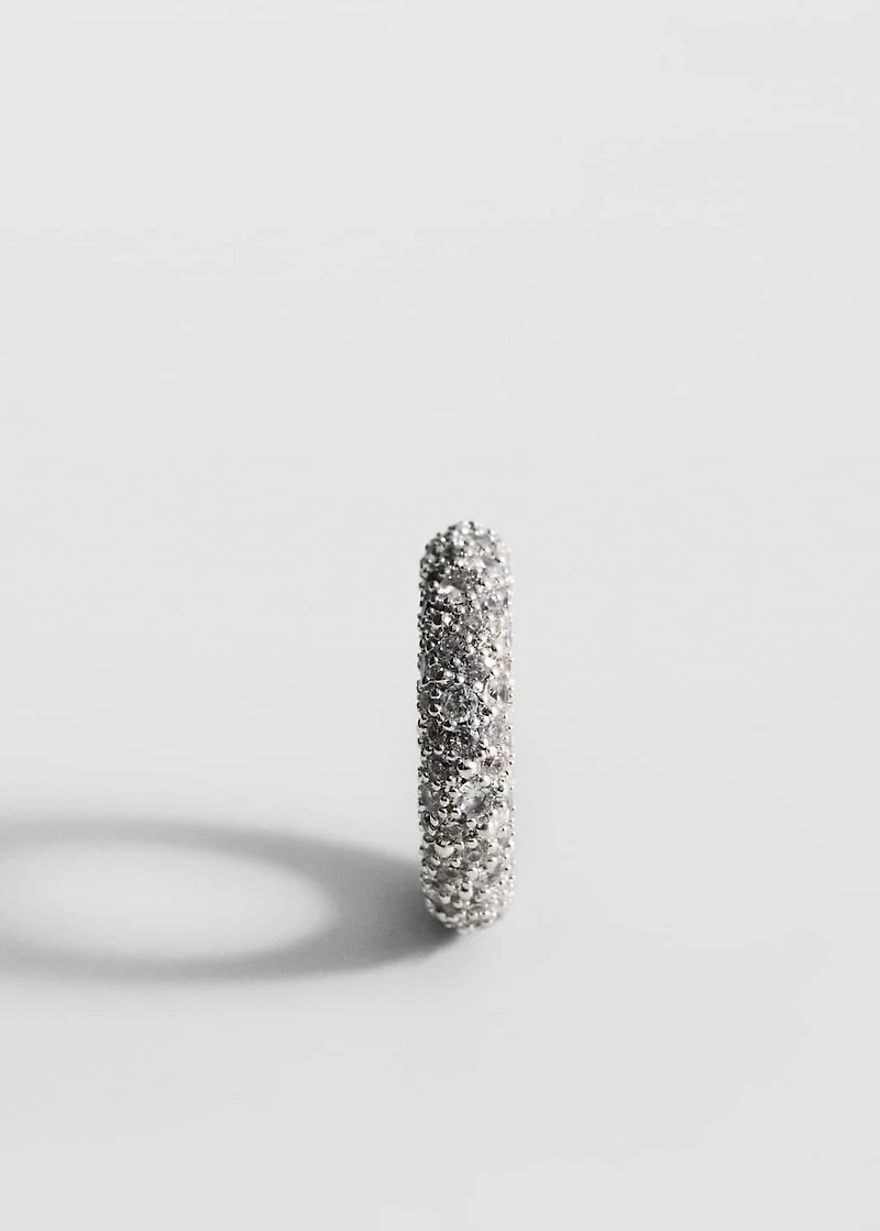 Mixed crystal ring