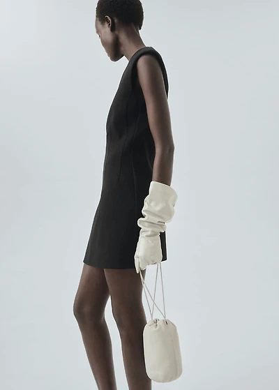 Short dress with pocket