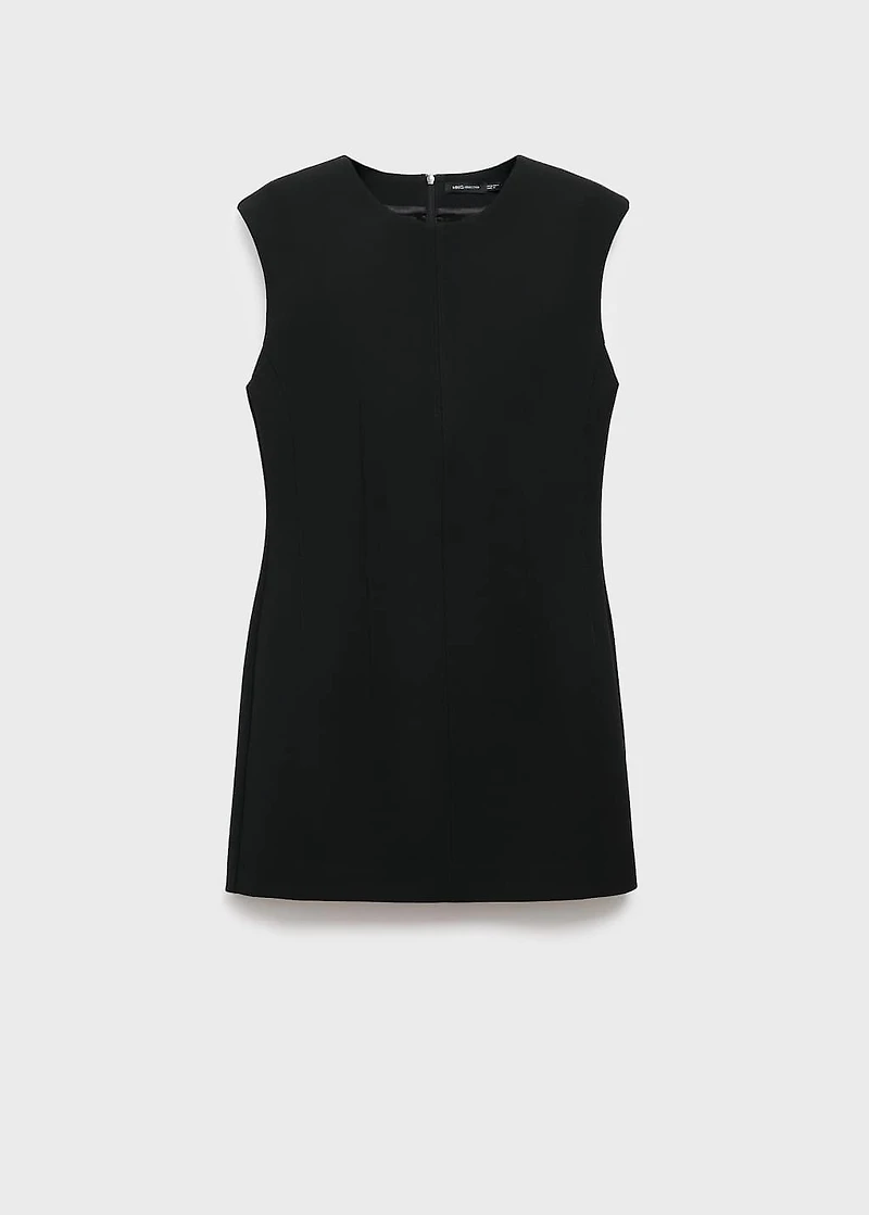 Short dress with pocket