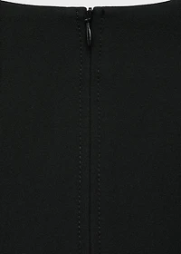 Short dress with pocket