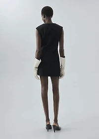 Short dress with pocket