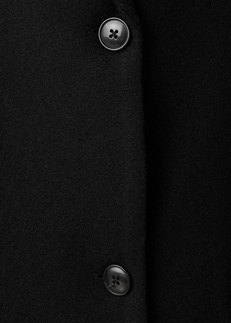 Long cloth coat