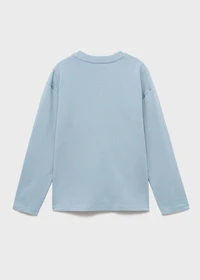 Printed long sleeve t-shirt
