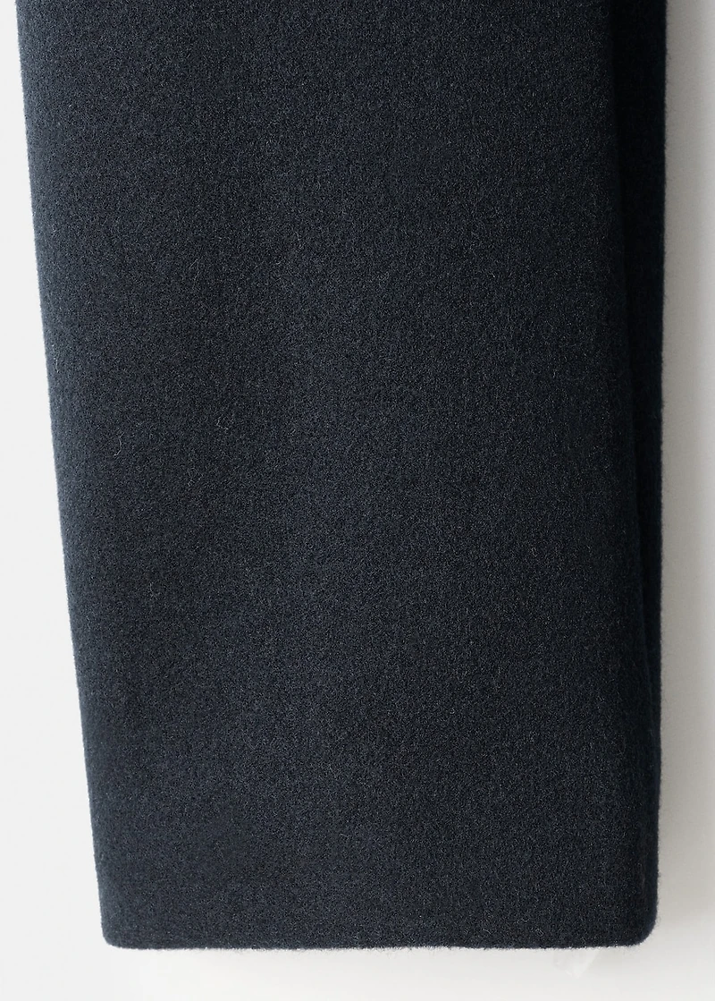 Cloth midi-coat