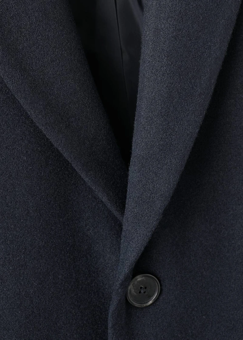 Cloth midi-coat