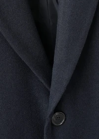 Cloth midi-coat