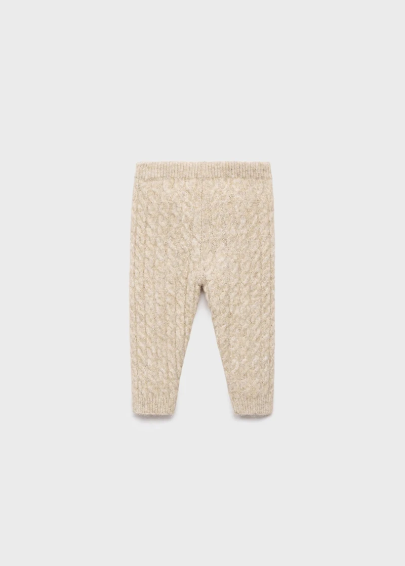 Knitted leggings