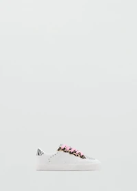 Leopard glitter sneakers