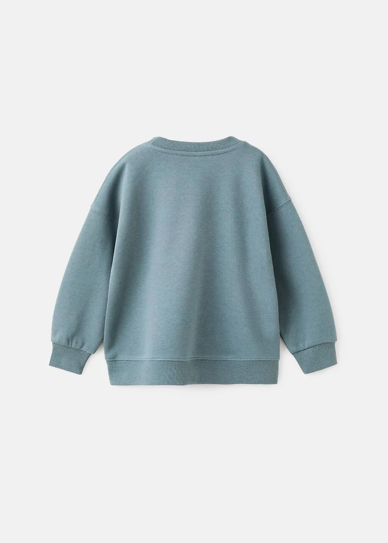 Animal-print sweatshirt