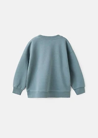 Animal-print sweatshirt