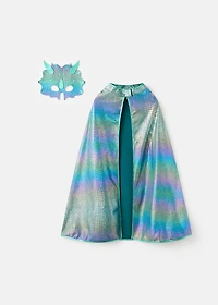 Dragon mask cape