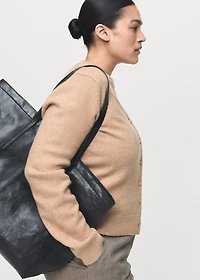 Knitted button cardigan