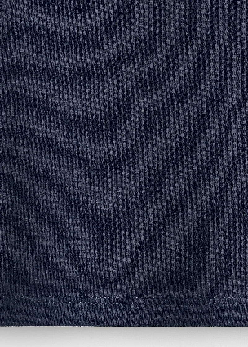 Embroidered cotton T-shirt