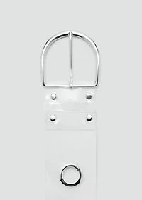 Die-cut vinyl belt