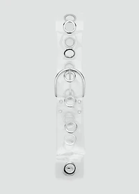 Die-cut vinyl belt