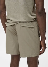 Swimsuit with zip pockets
