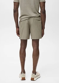 Swimsuit with zip pockets