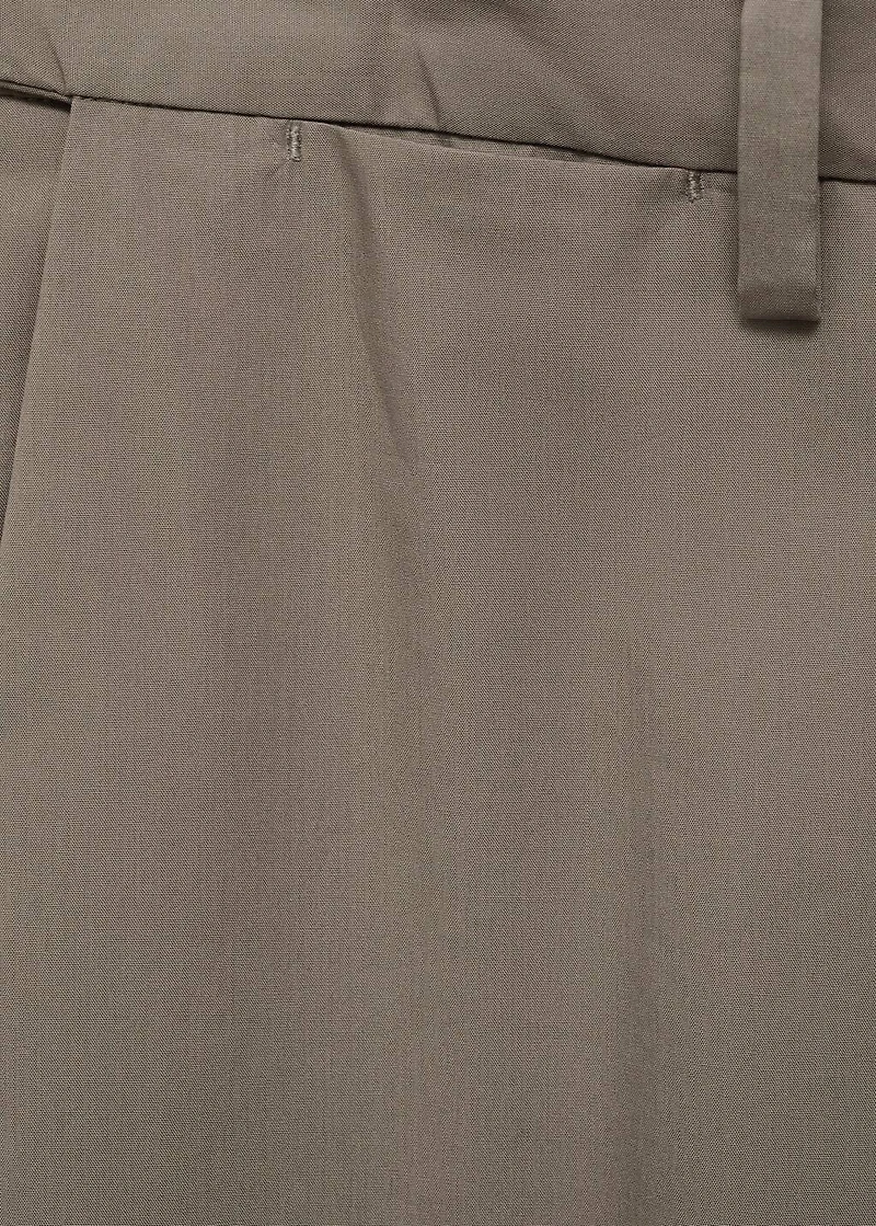 100% slim-fit cotton pants