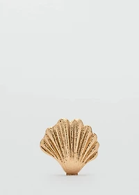 Shell design clutch bag