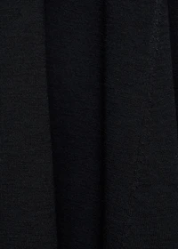 Fine-knit flared dress