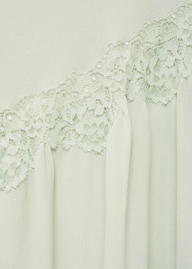 Lace camisole dress