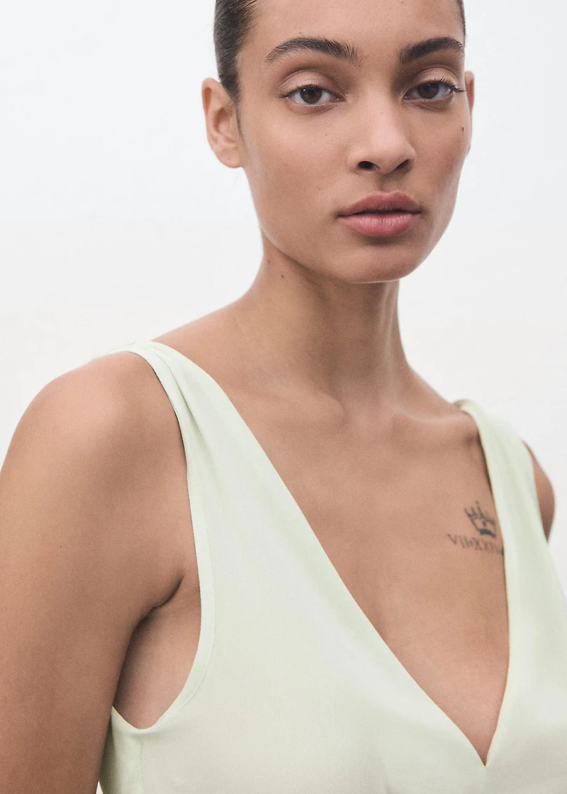 Lace camisole dress