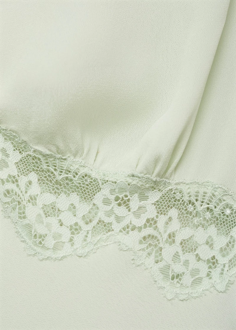 Lace camisole dress