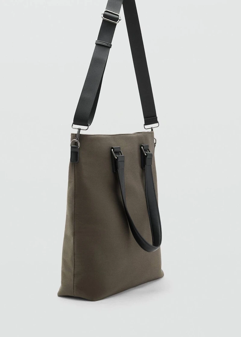 Shopper bag with handles