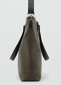 Shopper bag with handles