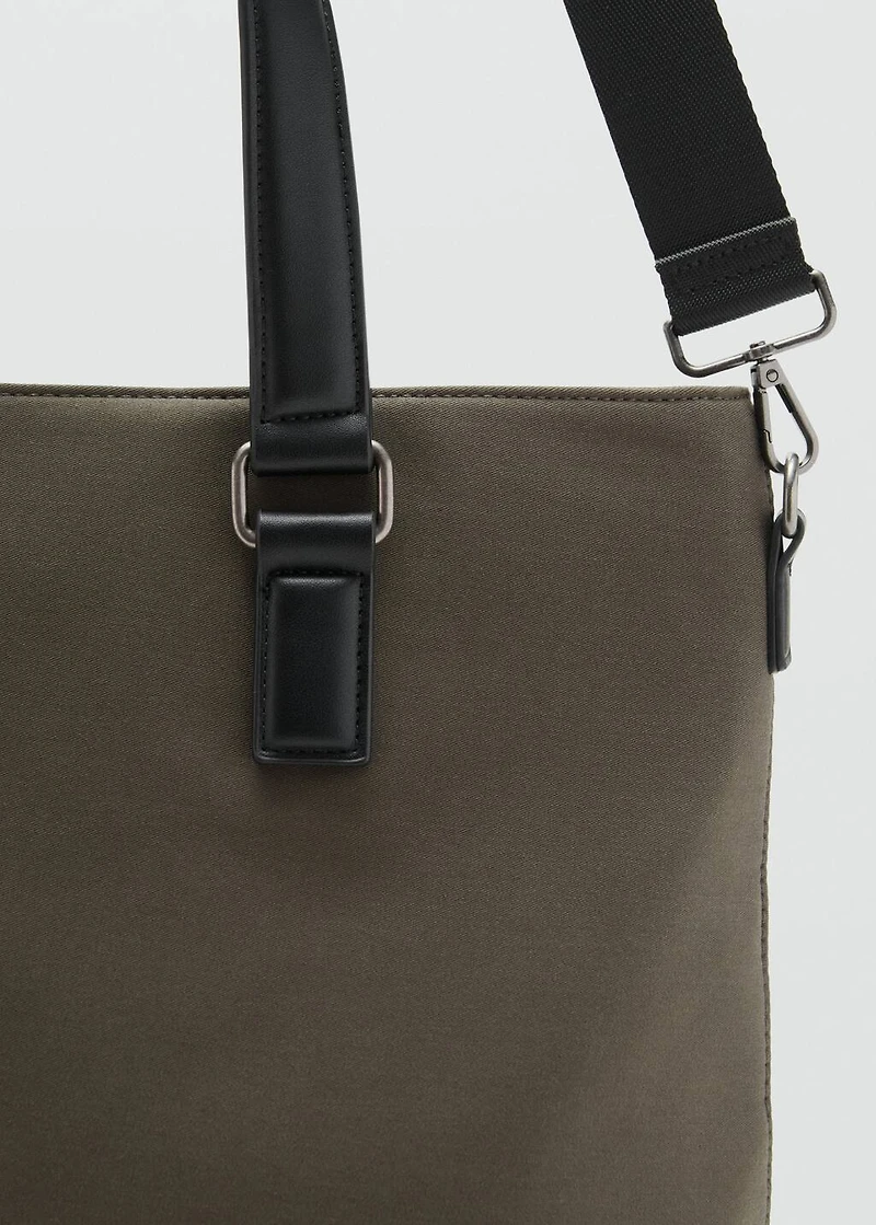 Shopper bag with handles