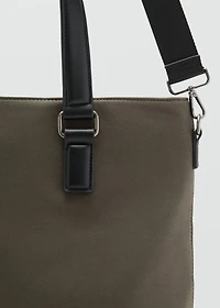Shopper bag with handles