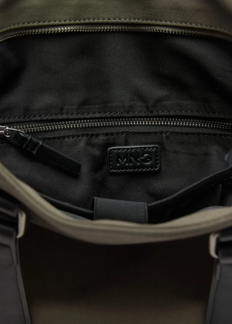 Shopper bag with handles