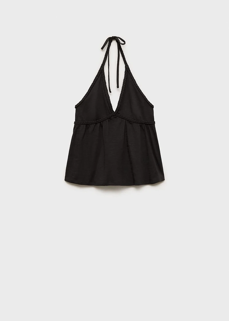 Halter neck top