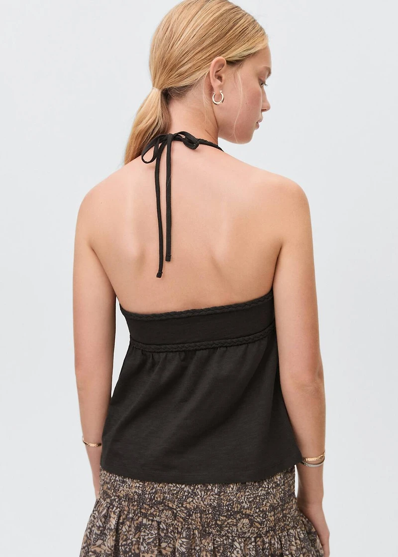 Halter neck top