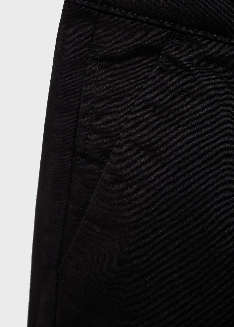 Plain chino pants