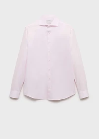100% cotton slim-fit suit shirt